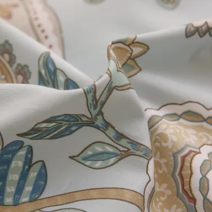 Customized Size Cotton Bedding Sheet Set for Home Textiles