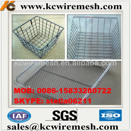 Manufacturer!!!!! KANGCHEN Hebei Direct supply rectangle stainless steel wire mesh basket