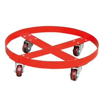 Portable Steel Drum Dolly Cart for Reddot Drum Handling