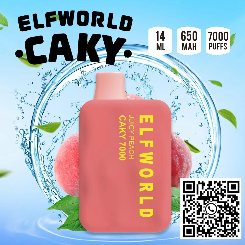 [OEM] Elf World CaKy kertakäyttöinen vape 7000 Puffs