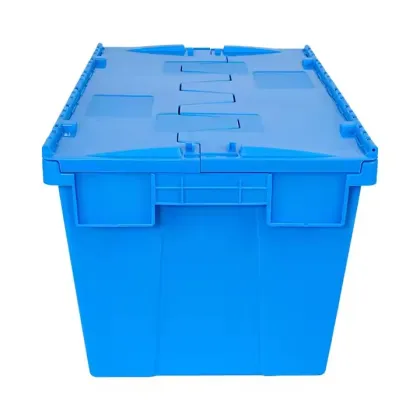 Large nestable plastic fish containers storage box