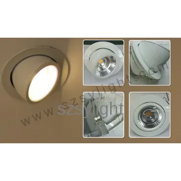China manufature Commercial LED downlight 3 years warranty