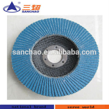 Zirconia Abrasive Flap Disc Fiberglass Disc