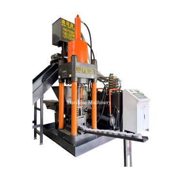 Briquette di chips in alluminio Machine