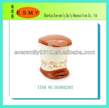 Plastic Waste Bins Foot Pedal
