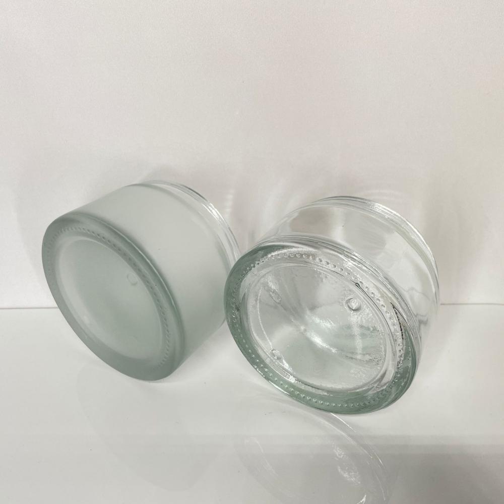 Face Cream Glass Jar