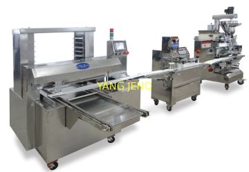 Easy Operating, Cleaning &amp; Maintaining Cake Making Machines For Pineapple Cake