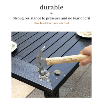 Modern Outdoor Garden Set Outdoor Aluminum-Plastic Patio Set Factory