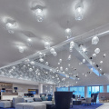 Professionally white clear bubble lobbly pendant light