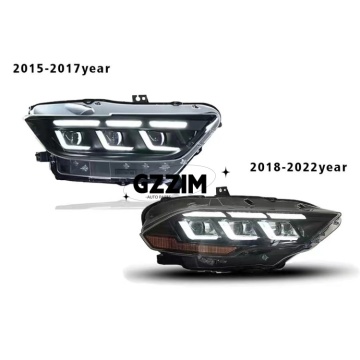 Mustang Headlamp 2015-2017 2018-2022 Uboreshaji 2023