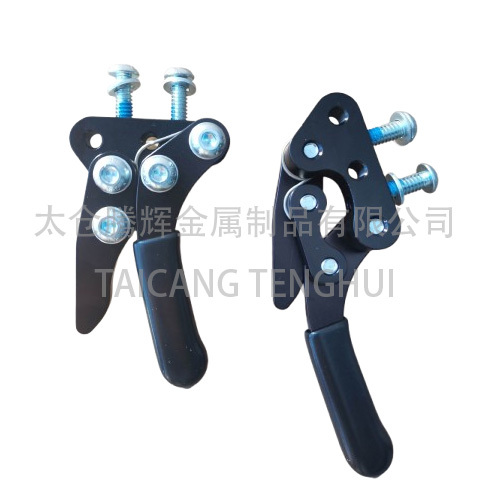 Freios para cadeira de rodas de banheiro de alumínio