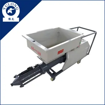 mining  screw type plaster injection pump