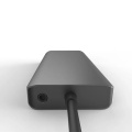 Поверхностная площадка для ноутбука USB-C HUB Multious Adapter
