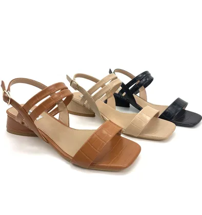 New line of women's sandals summer heels