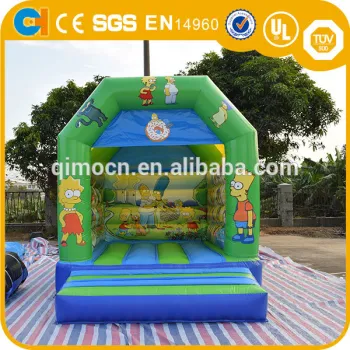 Inflatable Simpson bouncer combos , rental Inflatable bouncy castle on Sales