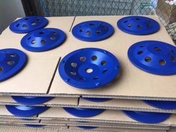 7" 6 Segment Single Row PCD Cup Wheel