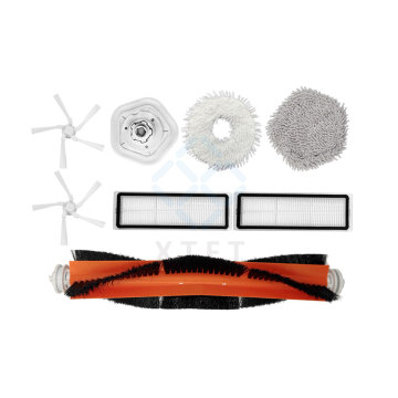 Accessories Kit for Dreame Bot W10 and W10 Pro Vacuum Cleaners: Main Brush, Side Brushes, HEPA Filters, and Mop Pads