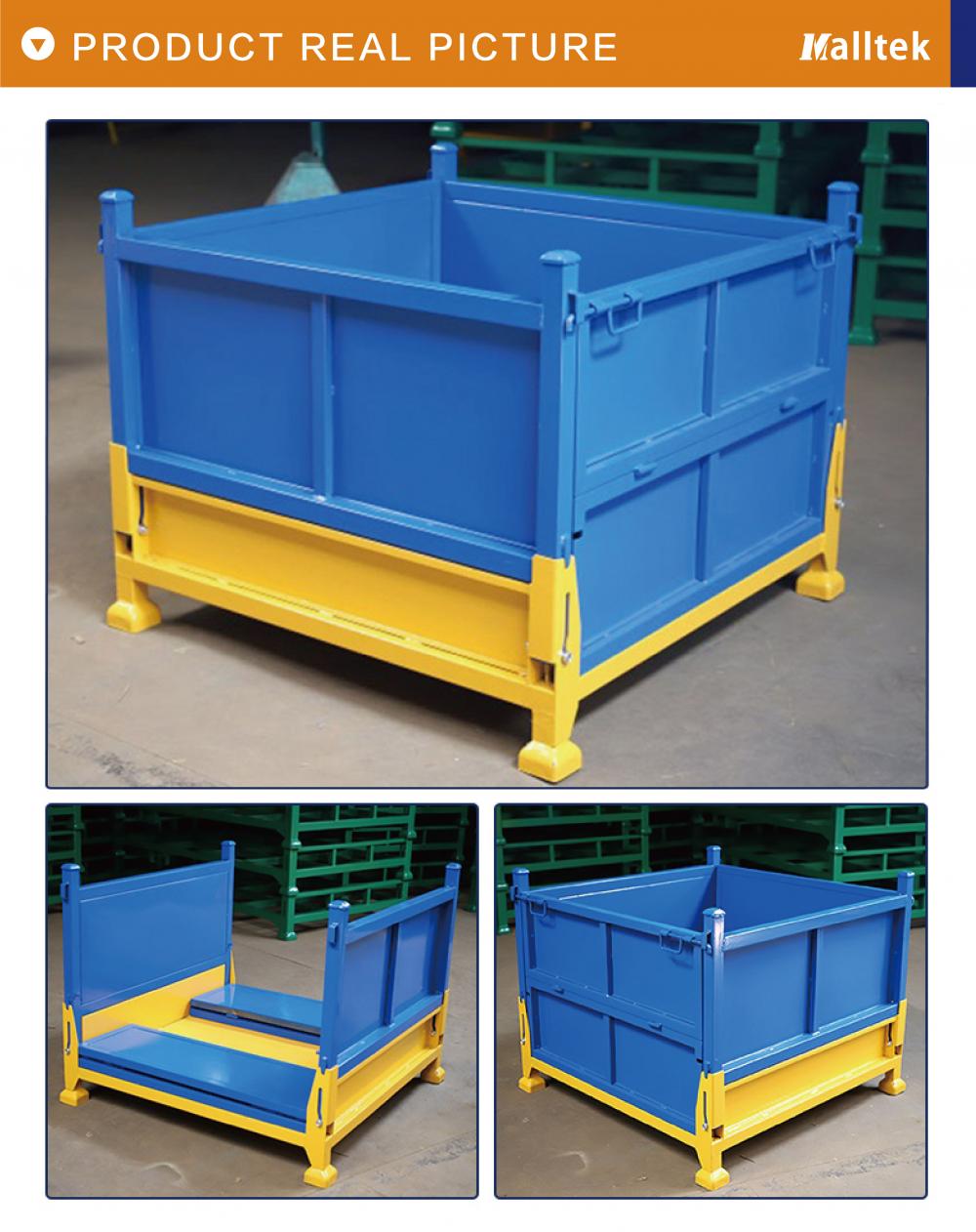 Heavy Duty Industry Stackable Warehouse Materail Bin