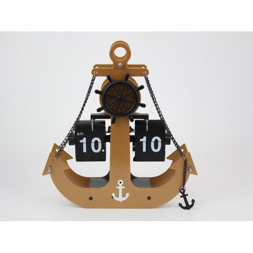 Fascinating Anchor-shape Flip Clock