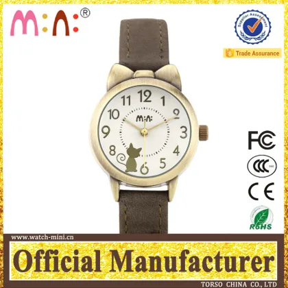 Rush Antique case vogue watches, rustic style clock parts quartz