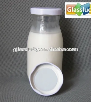 200ml fresh milk glass bottle,glass milk bottle manufacturer