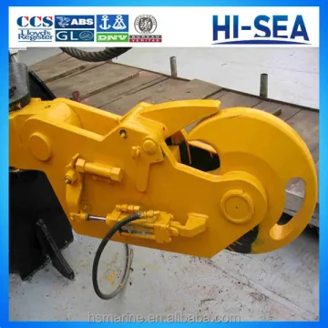 Pneumatic and Hydraulic Control Harbour Type Towing Hook