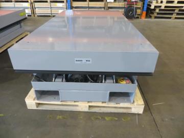 Hydraulic lift table heavy duty