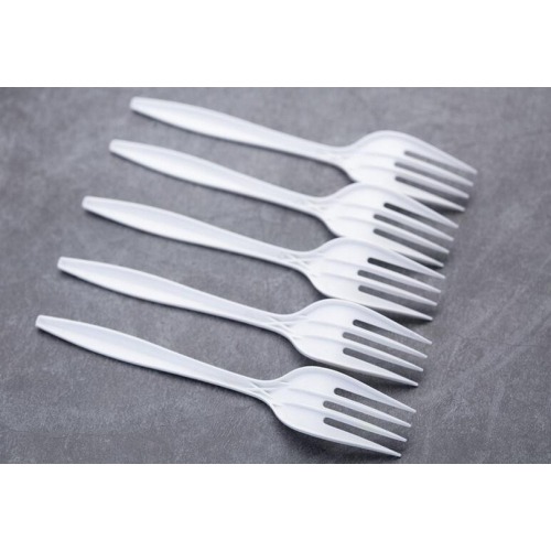 Great Disposable Cups for Party and Kitchen Plastic Fork Compostable Forks