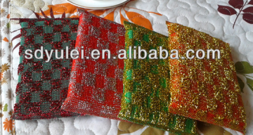 household keeping spnge scourer / kitchen cleaning abrasive sponge pad / esponja para lavar platos