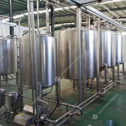 Complete Pasteurized Milk Processing Line Solution