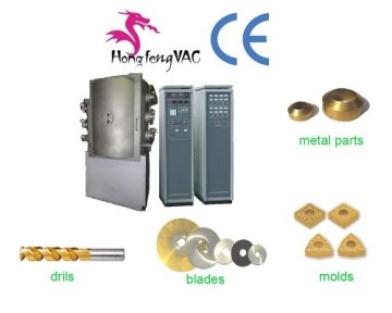 PVD titanium coating equipment / CrN chromium nitride deposition plants