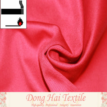 twill fabric with flame retardant used for work clothes