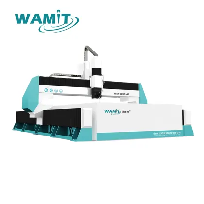 3D Waterjet Cutting Solutions: WAMIT's Large Format 3-Axis & 5-Axis Gantry Type Water Jet Cutters