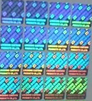 Personalized certificate hologram printing