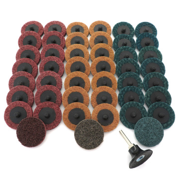 46PCS 2 Inch Quick Change Sanding Disc Set for Surface Preparation