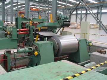 Customized 18-30m/min And Max10-30t Carbon Steel / Stainless Metal Slitting Machine