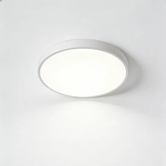 LED ceiling light with even soft output