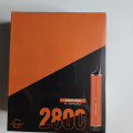 Vape personalizado desechable 2800 bocanadas 550 mAh