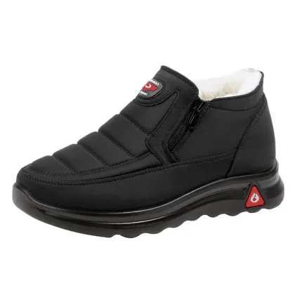 Soft soled polyurethane thick soled cotton shoes