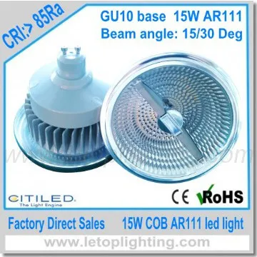GU10 15W   AR111/ES111  led spot lights