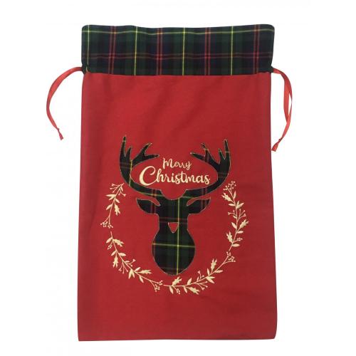 Large Santa Sacks with Drawstring Christmas Bag