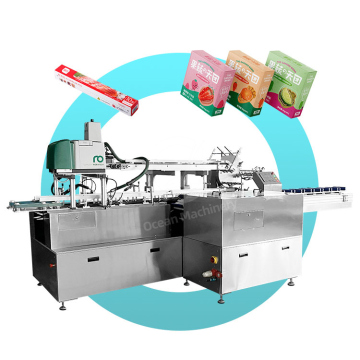 Full Automatic OCEAN Stick Sachet Food Pack Machine for Restaurant Multiple Box Carton Packaging