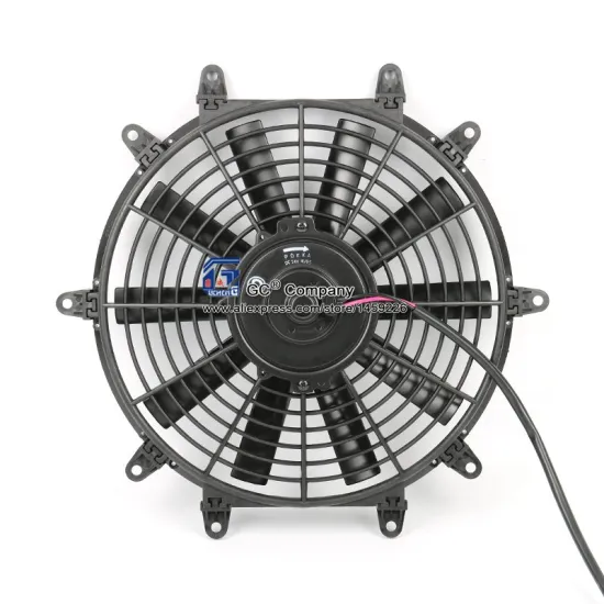 Universal 12 inch Electric Cooling Fan Radiator Film Fan 12V / 24V for Street Hot Rod Classic Muscle Car Air Condition Condenser