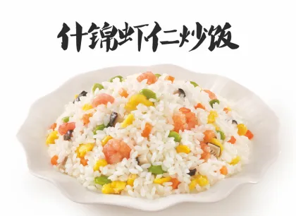 assorted shrimp fried rice