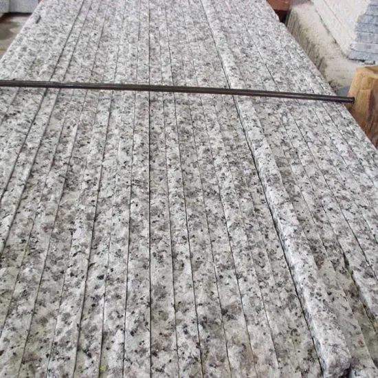 Natural Grey Granite Strip Slab G439 Flooring Tile grey granite slab