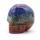 35 mm Crystal Skull Head Statue sculptée Gemstone Squelette humain Figurines Reiki Stone de guérison pour décoration intérieure Halloween décorations