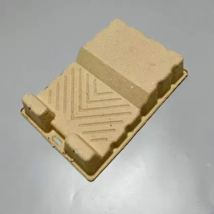 Recycled Corrugated Paper Material Wall Paint