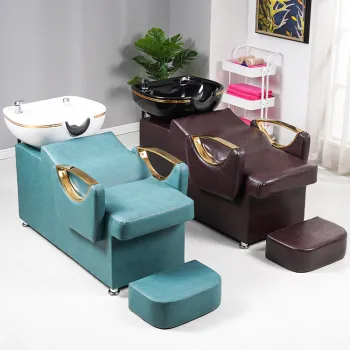 Professional Barbershop Shampoo Chair with Water Bed Trill: Celebrity Hairstylist Equipment