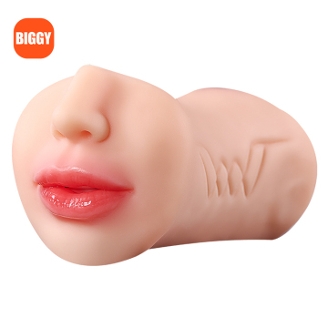 3-in-1 Tight Mouth Vaginal Anal Masturbator Toy