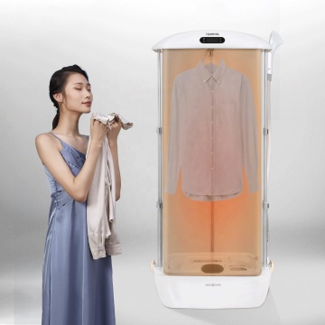 Pengering Pakaian Steam UV Portable 1500W dengan kawalan jauh dan paparan LED
